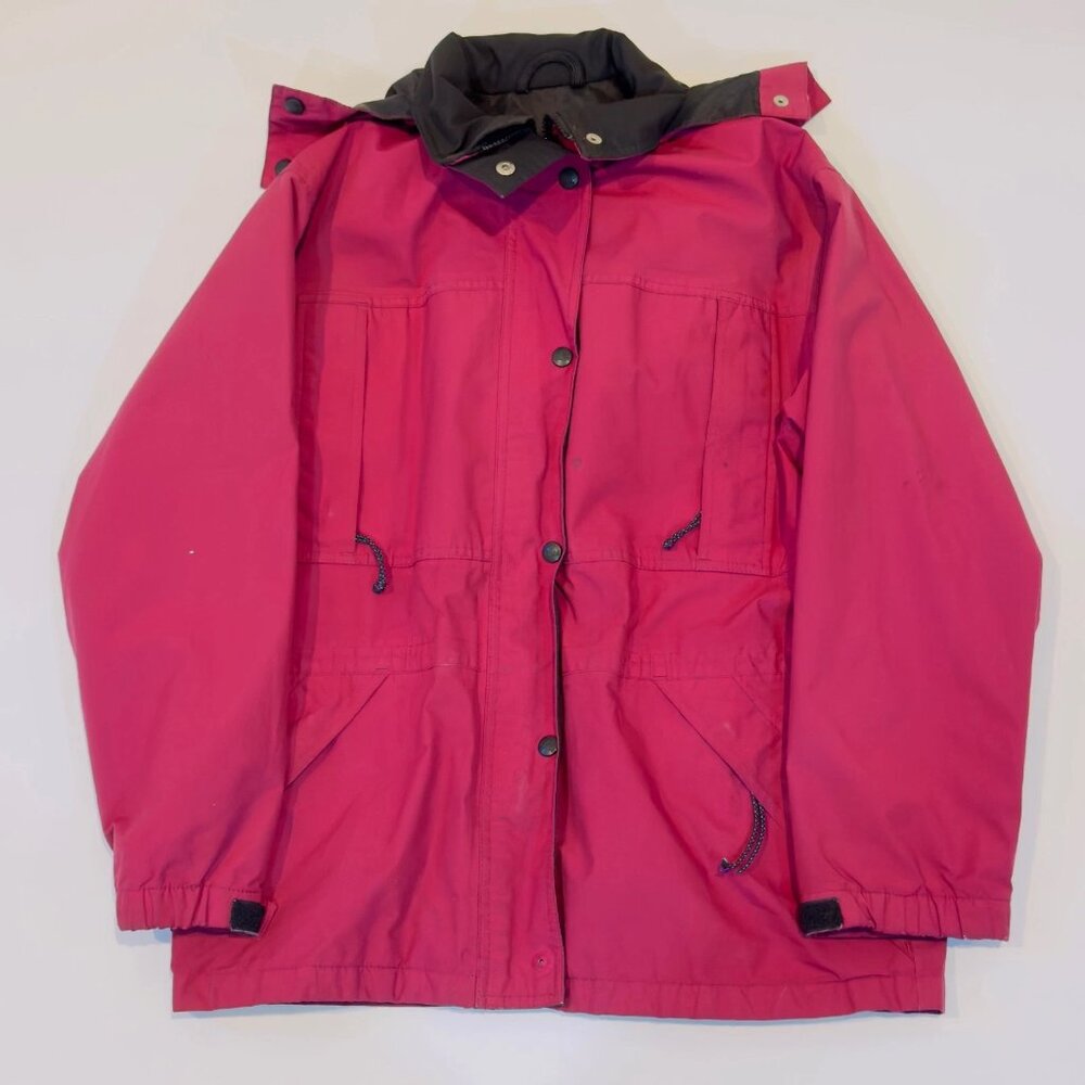 Vintage REI Women’s Magenta Jacket Size 6 Small Outdoor Hiking Lightweight Coat